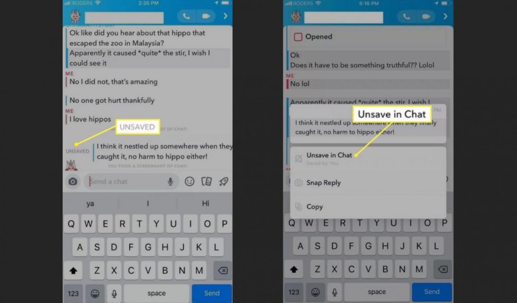 Hur Man Sparar Meddelanden På Snapchat Blogg 5987