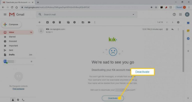 Hur Raderar Man Ett Kik Konto