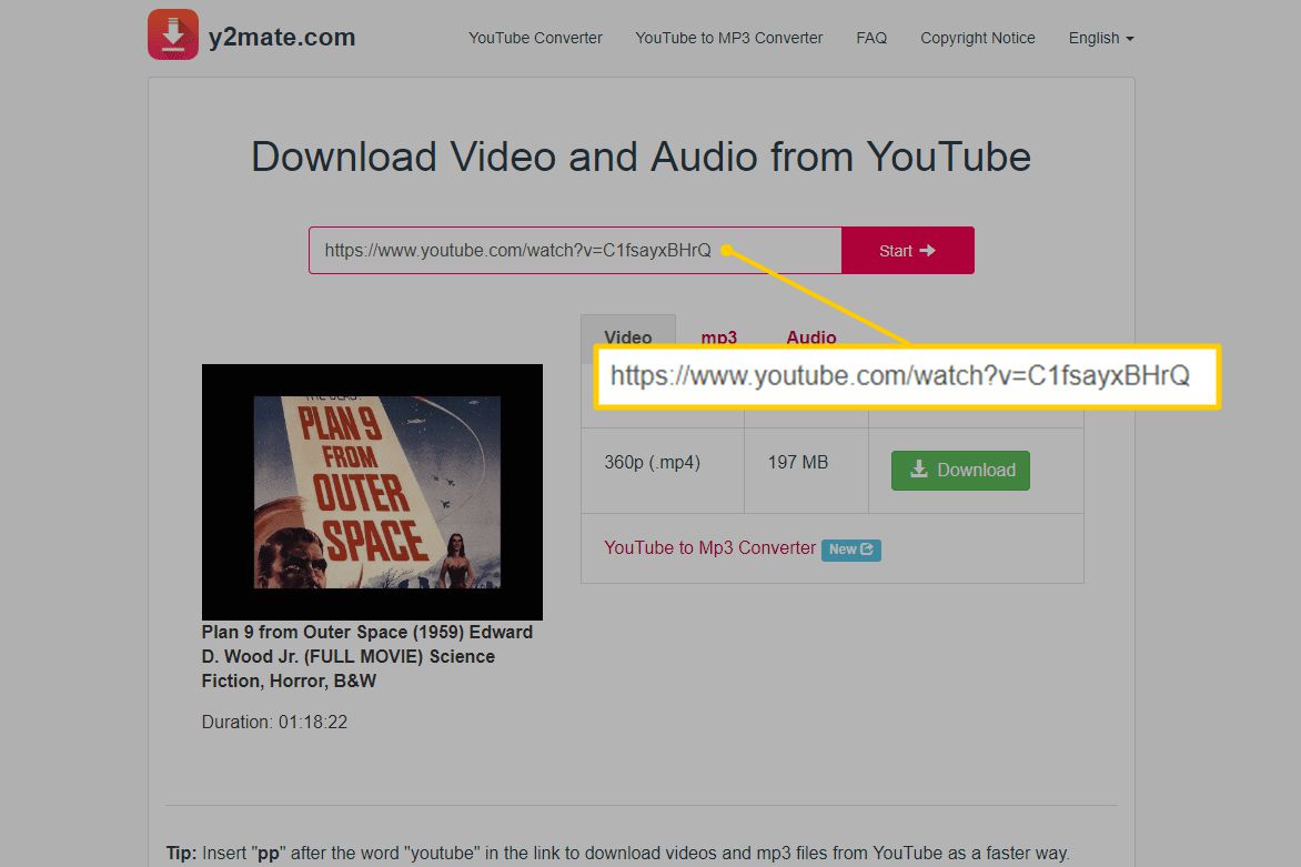 youtube download mp4 y2mate