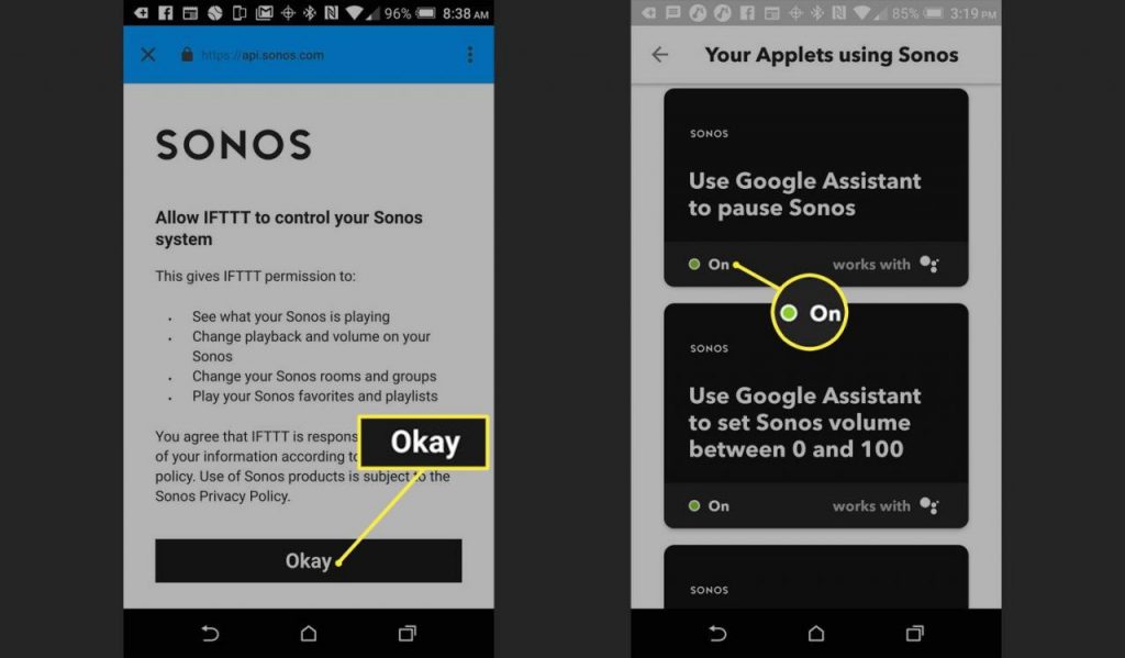 Lägga Till Sonos I Google Home